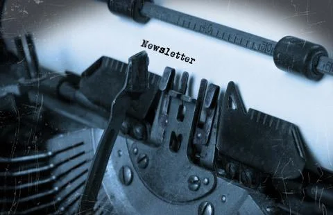 Old typewriter with paper Stock Photos