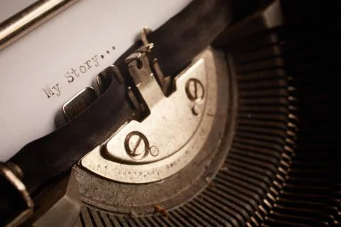 Old typewriter Stock Photos