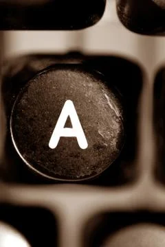 Old typewriter Stockfoto's