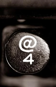 Old typewriter Stock Photos