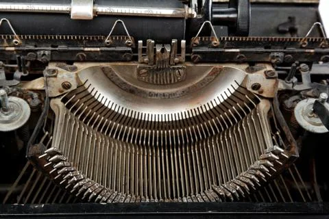 Old typewriter Stock Photos