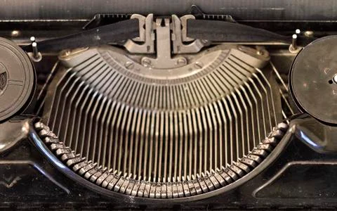 Old typewriter Stock Photos