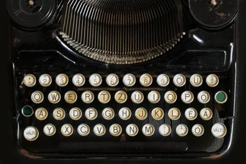 Old typewriter Stock Photos