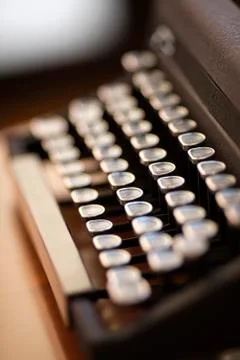 Old Typewriter Stock Photos