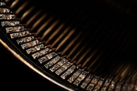 Old typewriter Stock Photos