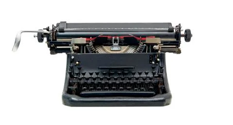 Old typewriter 스톡 사진