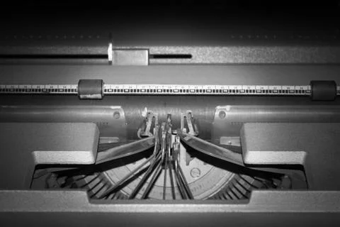 Old typewriter Stock Photos