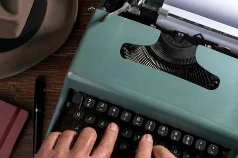 Old typewriter Stock Photos
