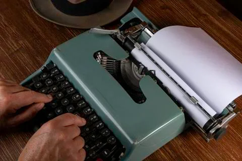 Old typewriter Stock Photos