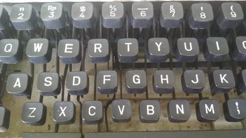 Old typewriter Stock Photos