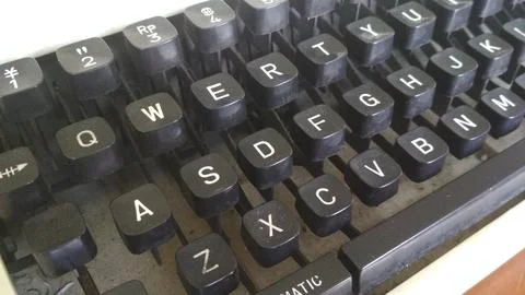Old typewriter Stock Photos