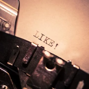 Old typewriter with text like Stock Photos