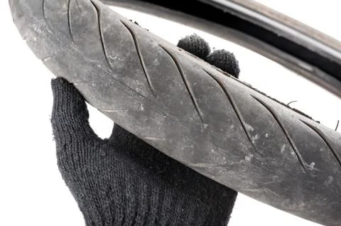 Old tyre Stock Photos