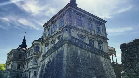 Old Ukrainian monastery Stock Footage 200930964