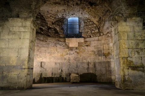 Old underground room Stock Photos