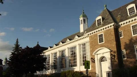 Old University Campus Hyperlapse- St. Francis Xavier University Stock Footage 232191411