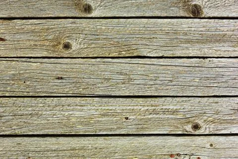 Old unpainted plank background Stock Photos