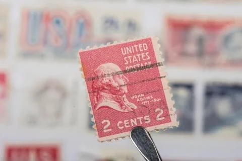 Old  US stamp Stock Photos