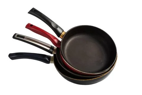 Old used pans Stock Photos