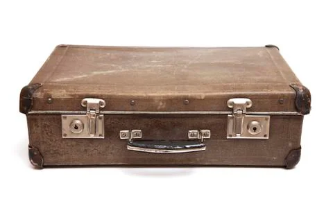 Old used suitcase 写真素材