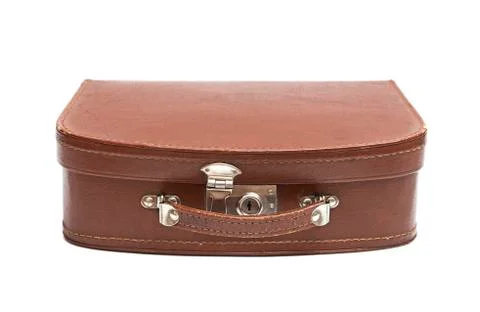 Old used suitcase 写真素材