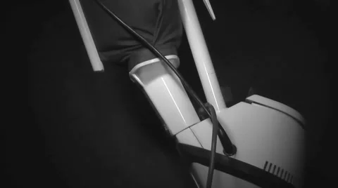 Old Vacuum Cleaner With Retro Effect Stock Footage 40789585