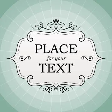 Old vector retro vintage label isolated from background. Layered. Ilustração Stock
