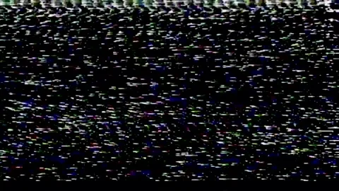Old VHS Glitches and Static Noise on the black Background Stock Footage 159124339