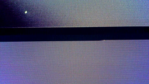 Old VHS Glitches and Static Noise on the black Background Stock Footage 161462878
