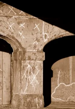 An old viaduct Stock Photos