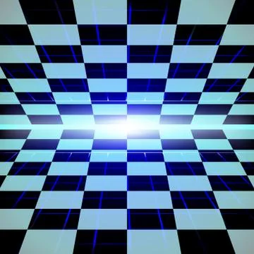 Old video game background Stock Illustration