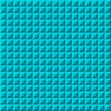 Old video game square template. Brick pieces game background. Vector illustra Stock Illustration