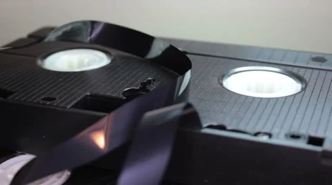 Old Videocassette 4 Stock-Footage 44394949