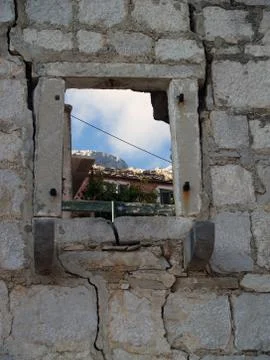 Old view 库存照片