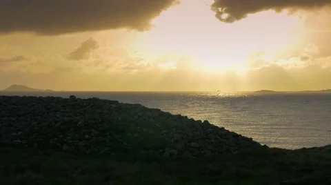 Old Viking Grave Stock Footage 42645964