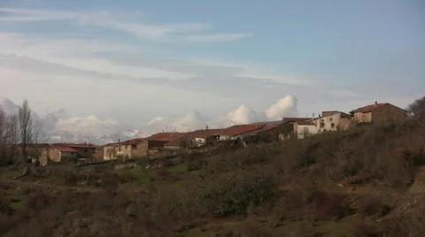 Old Village Stock Footage 725675