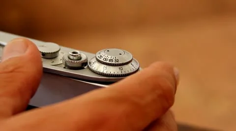 Old vintage camera Stock Footage 11449078