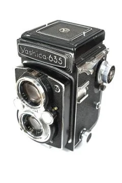 Old vintage camera Stock Photos