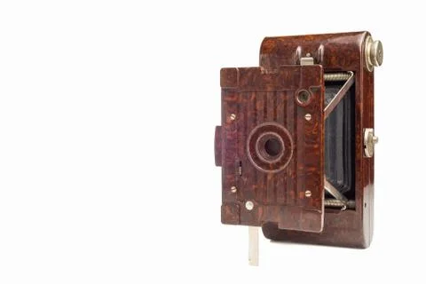 Old vintage camera Stock Photos