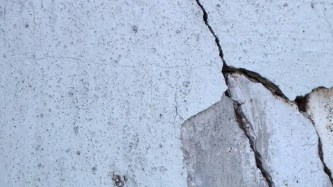 Old vintage crack wall Stock Footage 75917175