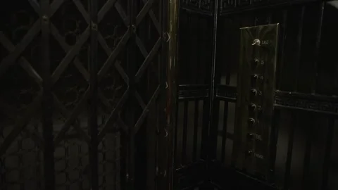 Old vintage elevator. Stock Footage 315169928