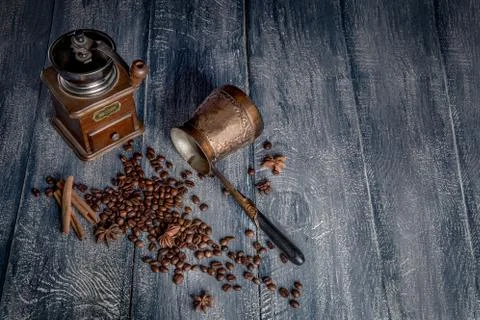 Old vintage grinder Stock Photos