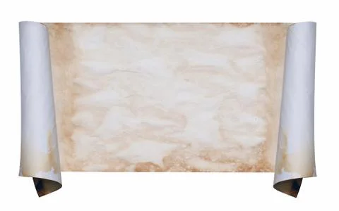 Old Vintage Looking Scroll 스톡 일러스트
