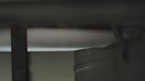 Old vintage printing. 스톡 동영상 116740234