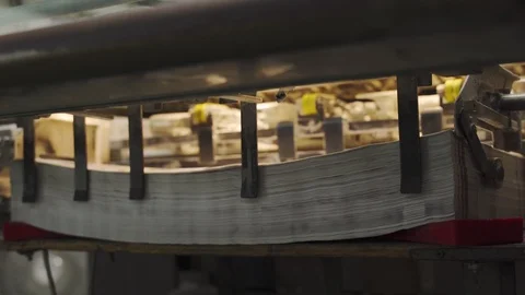 Old vintage printing. Stock Footage 116740446
