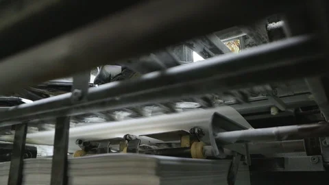Old vintage printing. Stock Footage 116740462