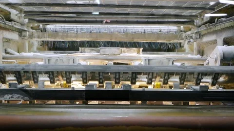 Old vintage printing. Stock Footage 116740470