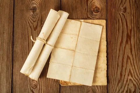 Old vintage sheets Stock Photos