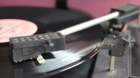 Old Vinyl 3 Stock Footage 61342941