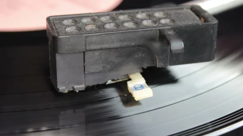 Old Vinyl 4 Stock Footage 61342975